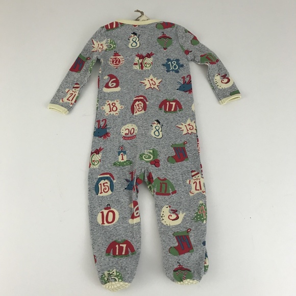 Munki  Munki Christmas Infants  Footed Sleeper - Picture 6 of 6